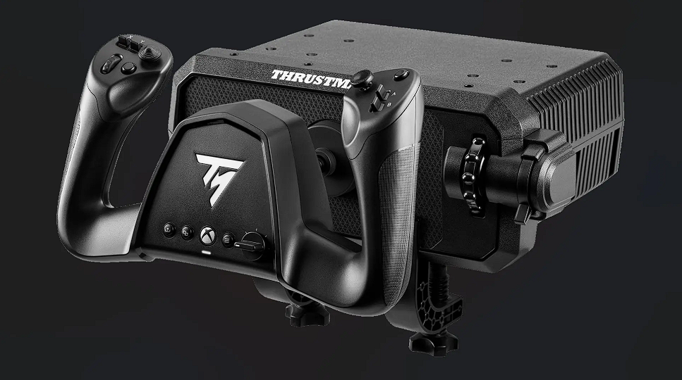 Thrustmaster merilis controller flight sim TCA Sky Yoke berteknologi sensor magnetik H.E.A.R.T. dan fitur Dual Control. Simak spesifikasi dan harganya. Dok: Istimewa.