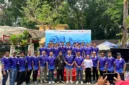 Sebanyak 21 lifeguard Atlantis Water Adventure Ancol mengikuti renang estafet 24 jam dalam perayaan Hari Renang Sedunia 2026.


