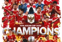 Timnas Indonesia merayakan gelar juara FIFA ASEAN Cup 2026 setelah mengalahkan Thailand lewat adu penalti
