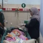 Wahana kora-kora di pasar malam Rona-Rona, Lapangan Apan Baya, Lombok Utara, tempat seorang pekerja SPG berusia 20 tahun terjatuh hingga meninggal dunia.